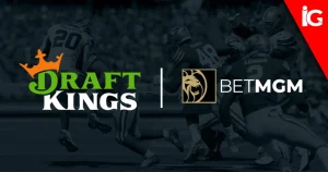 DraftKings and BetMGM report record NFL betting surge