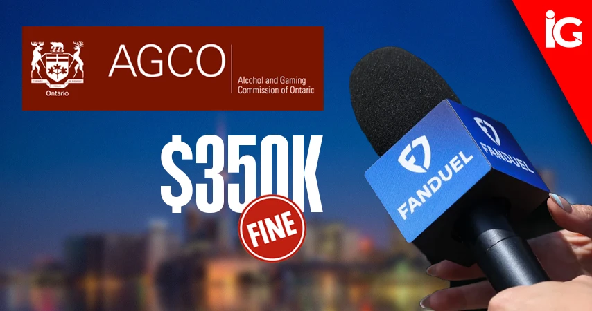 AGCO Imposes $350,000 Penalty to FanDuel Canada