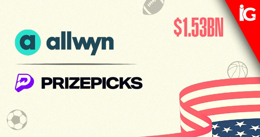 Allwyn acquires a 62.3% stake in PrizePicks for $1.53 billion, securing a footprint in 48 states and D.C.