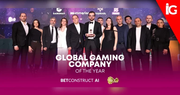 BetConstruct AI Named Global Gaming Company of the Year at IGA 2026