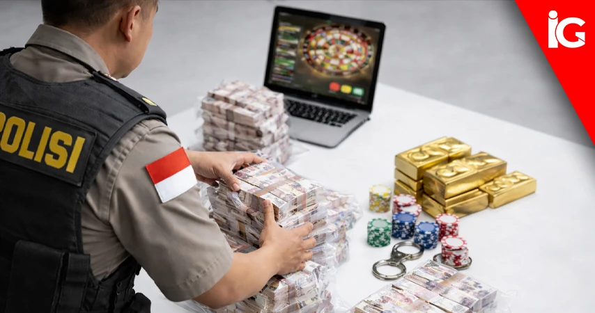 indonesian police seize billions in online gambling crackdown