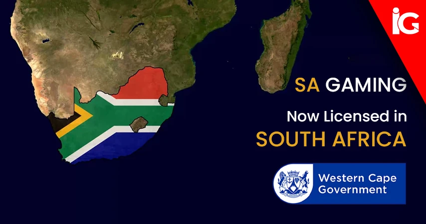 SA Gaming is officially licensed by WCGRB, marking a major South Africa milestone