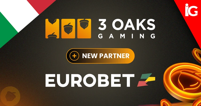 3 Oaks Gaming Strengthens Italian Presence with Eurobet Partnership