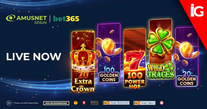 Amusnet Goes Live with bet365.es in Spanish Market