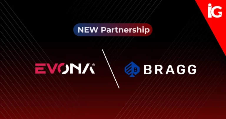 Evona partners with Bragg to expand casino content globally