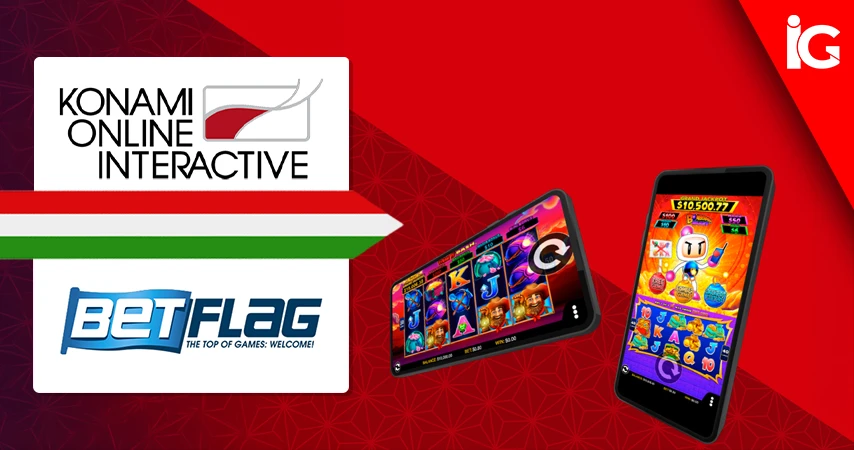 Konami Enters Italy’s Regulated Online Slots Market Through Betflag