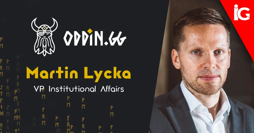 Oddin.gg Appoints Martin Lycka as VP Institutional Affairs