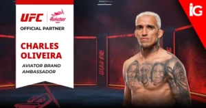 Spribe Names Charles Oliveira Aviator Ambassador