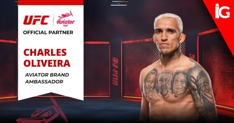 Spribe Names Charles Oliveira Aviator Ambassador