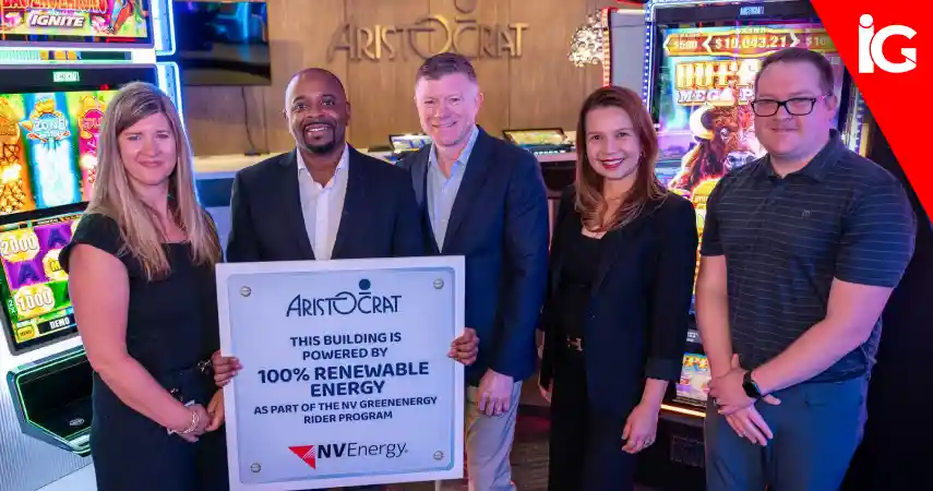 Aristocrat Reaches 100% Renewable Energy Milestone in Nevada | iGaming News Today