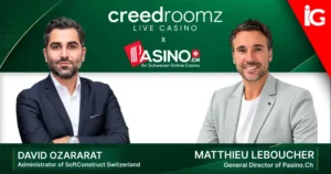 CreedRoomz Partners With Groupe Partouche to Bring Its Live Casino to PASINO.ch in Switzerland