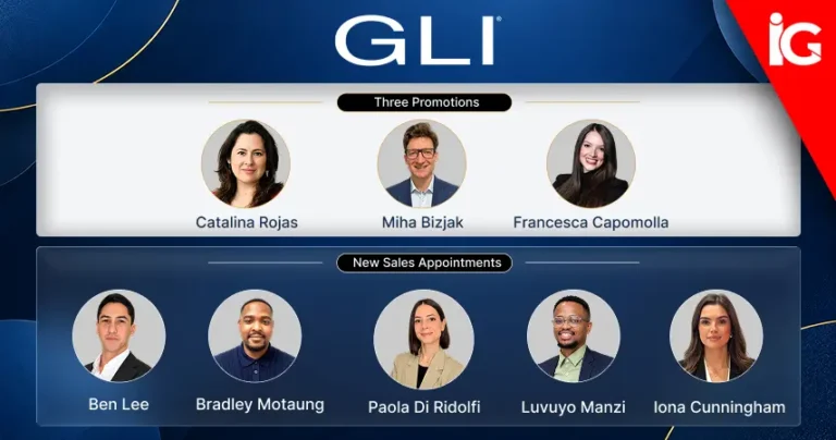 GLI Strengthens Its EMEIA iGaming Team With Three Promotions and Five New Sales Hires